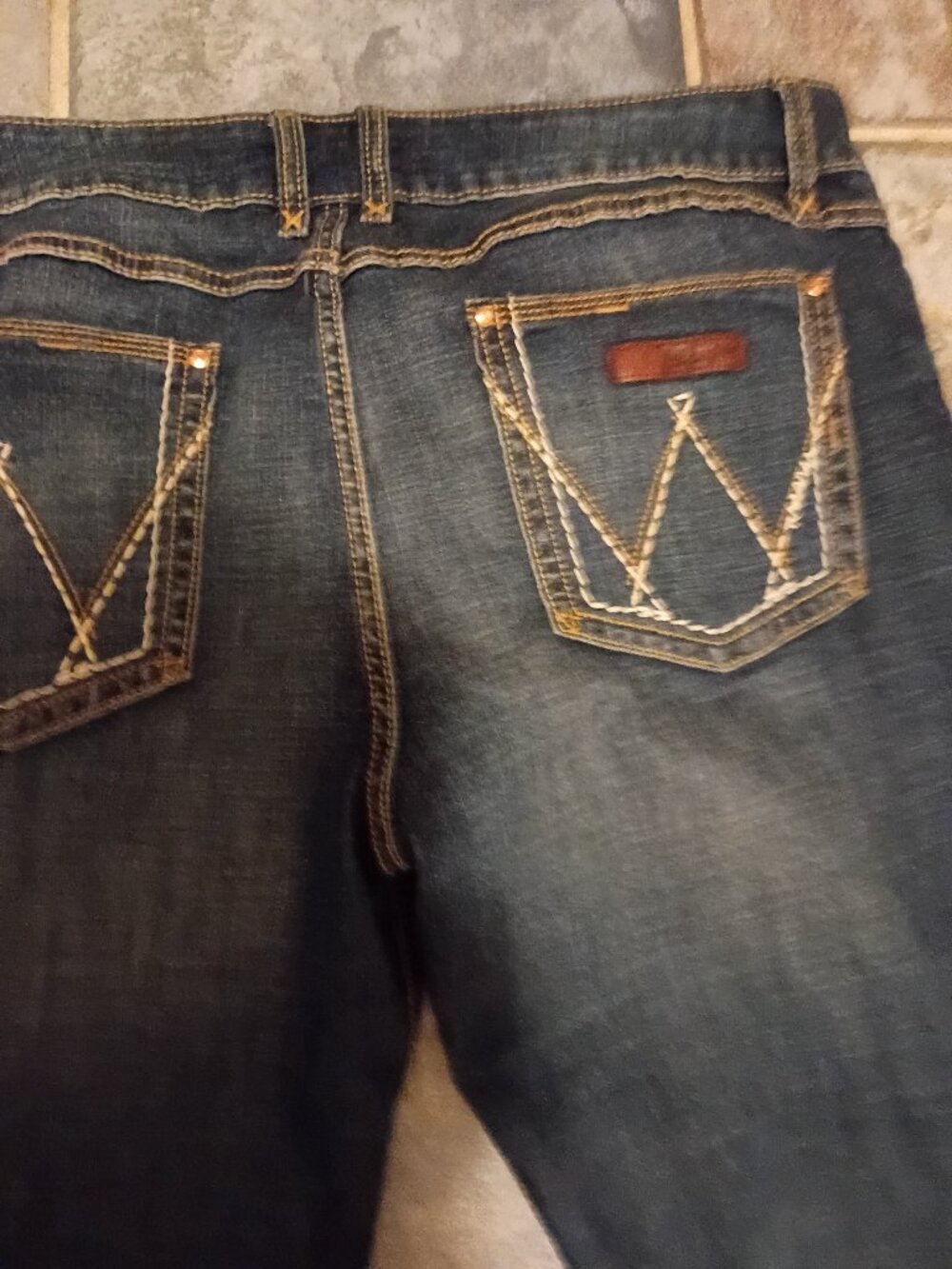 Ladies Wrangler Junior Plus size 19 length 34 bootcut